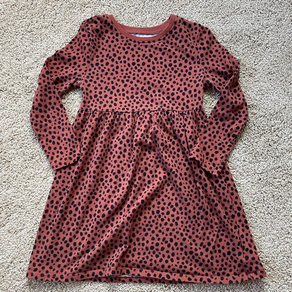 Girls long sleeved dress